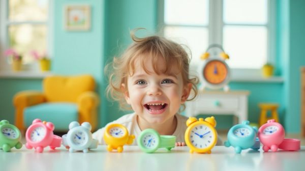 Optez pour une montre colorée et amusante pour enfants